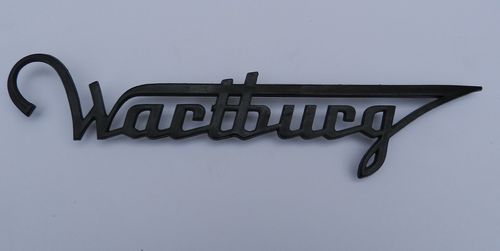 Schriftzug Emblem Wartburg NOS
